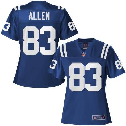 Nfl Pro Line Womens Indianapolis Colts Dwayne Allen Team Color Jersey