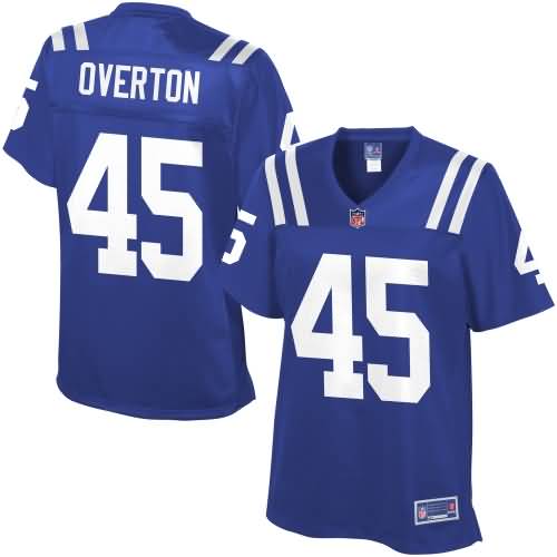 Nfl Pro Line Womens Indianapolis Colts Matt Overton Team Color Jersey