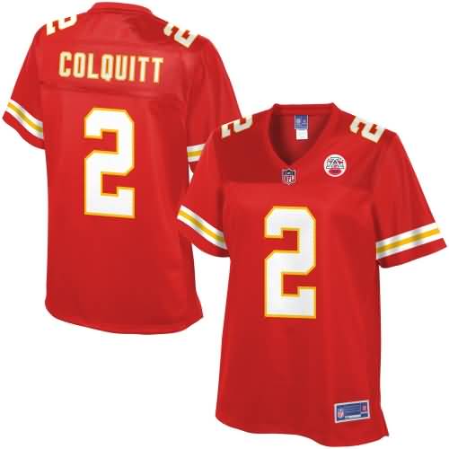 Nfl Pro Line Womens Kansas City Chiefs Dustin Colquitt Team Color Jersey