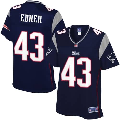 Nfl Pro Line Womens New England Patriots Nate Ebner Team Color Jersey