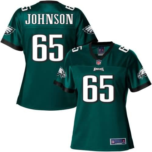 Nfl Pro Line Womens Philadelphia Eagles Lane Johnson Team Color Jersey