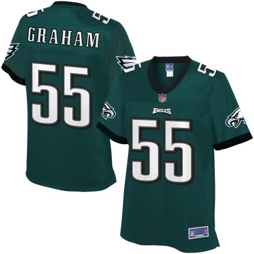 Nfl Pro Line Womens Philadelphia Eagles On Graham Team Color Jersey