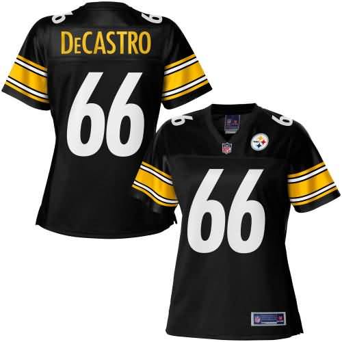Nfl Pro Line Womens Pittsburgh Steelers David Decastro Team Color Jersey
