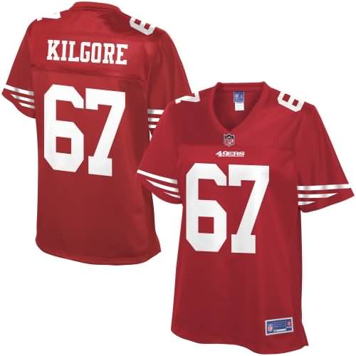 Nfl Pro Line Womens San Francisco 49ers Daniel Kilgore Team Color Jersey