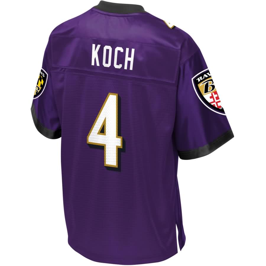 Nfl Pro Line Youth Baltimore Ravens Sam Koch Team Color Jersey