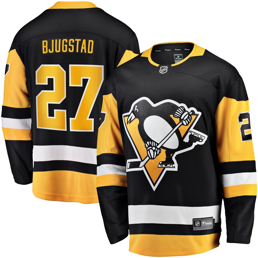 Nick Bjugstad Pittsburgh Penguins Fanatics Branded Home Breakaway Player Jersey Black