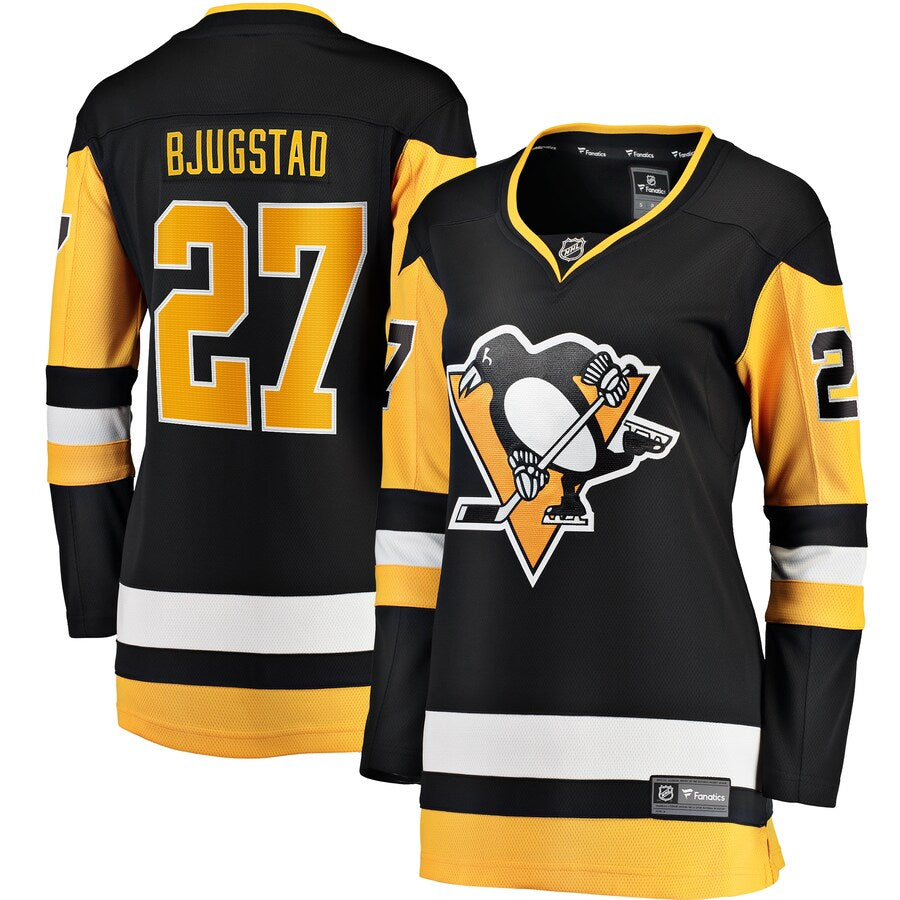 Nick Bjugstad Pittsburgh Penguins Fanatics Branded Womens Home Breakaway Player Jersey Black