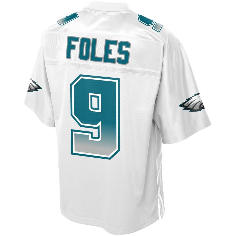 Nick Foles Philadelphia Eagles Nfl Pro Line By Fanatics Branded Fade Fashion Jersey White