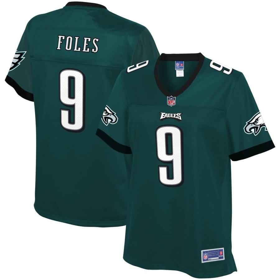 Nick Foles Philadelphia Eagles Nfl Pro Line Womens Team Color Player Jersey Midnight Green