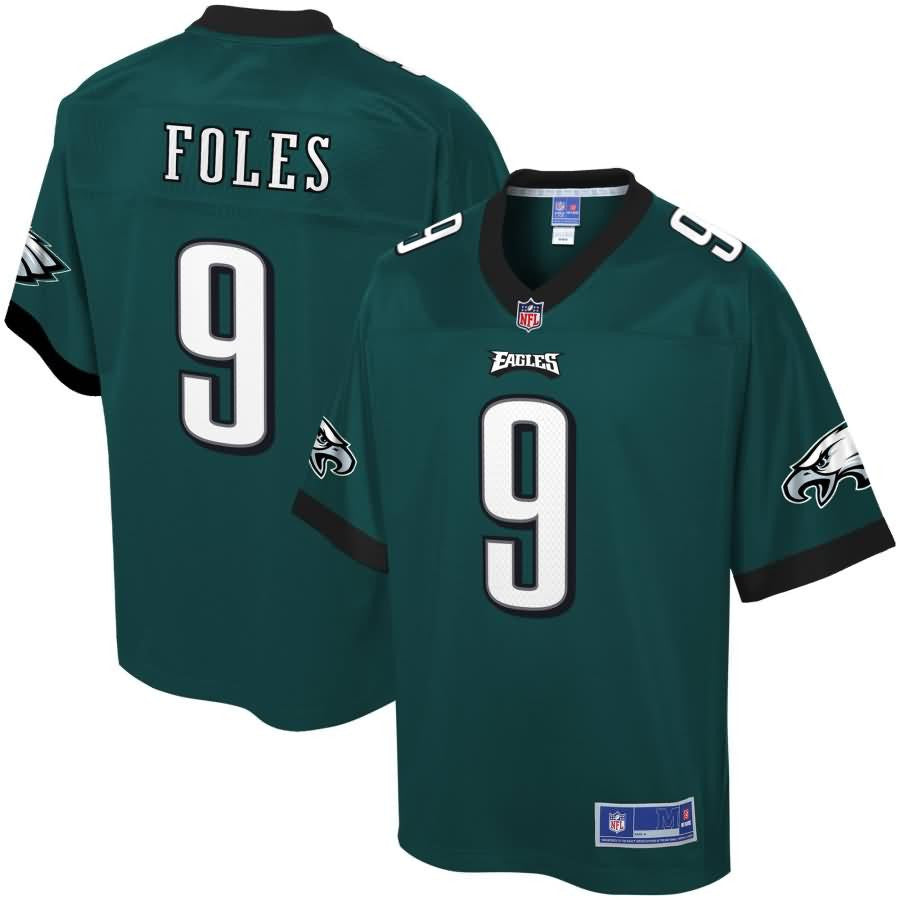 Nick Foles Philadelphia Eagles Nfl Pro Line Youth Team Color Player Jersey Midnight Green