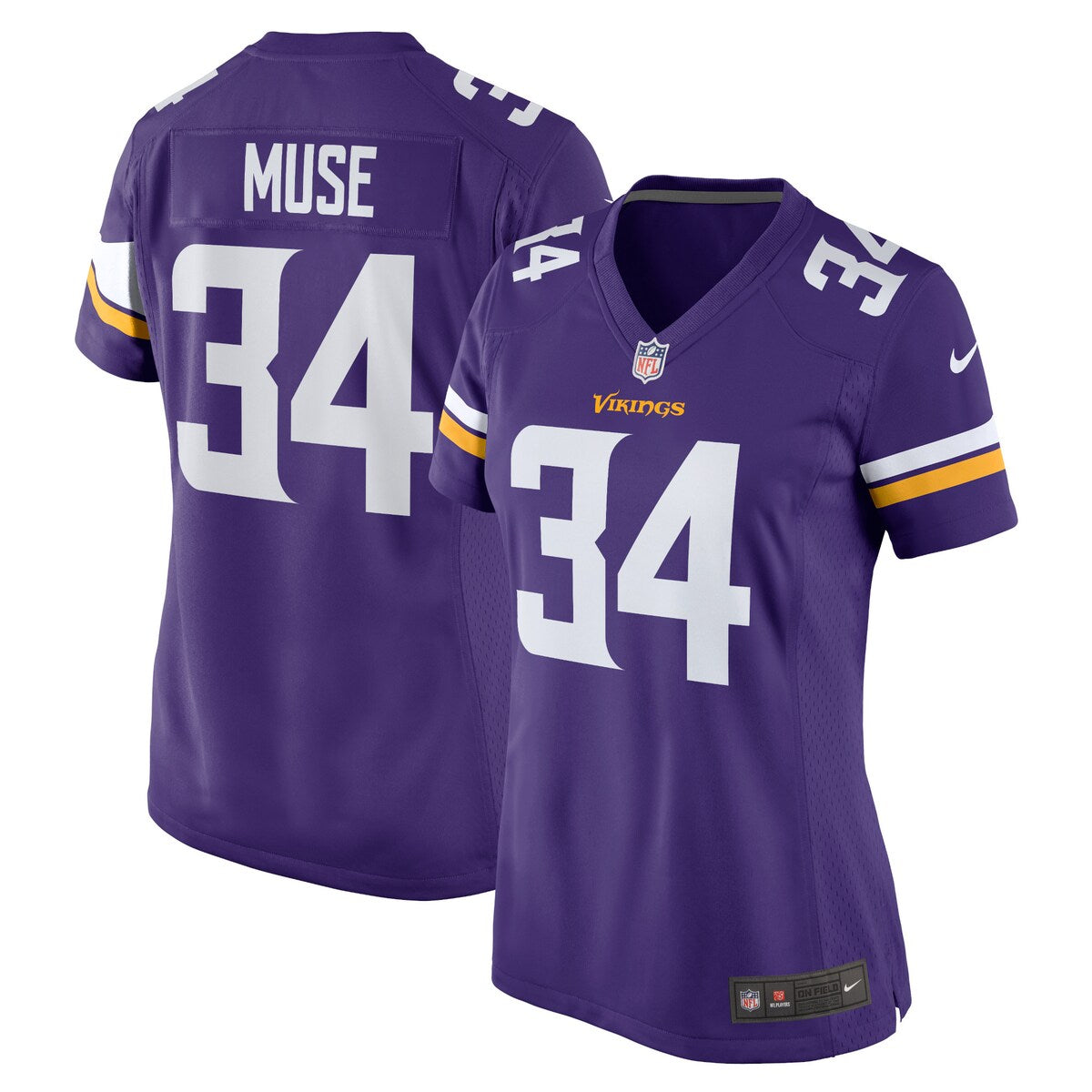 Nick Muse Minnesota Vikings Nike Womens Home Game Player Jersey Purple