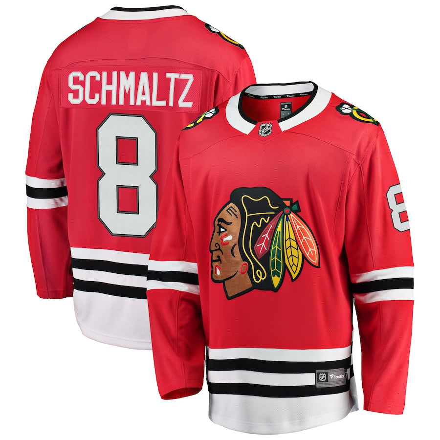 Nick Schmaltz Fanatics Branded Chicago Blackhawks Breakaway Player Jersey Red