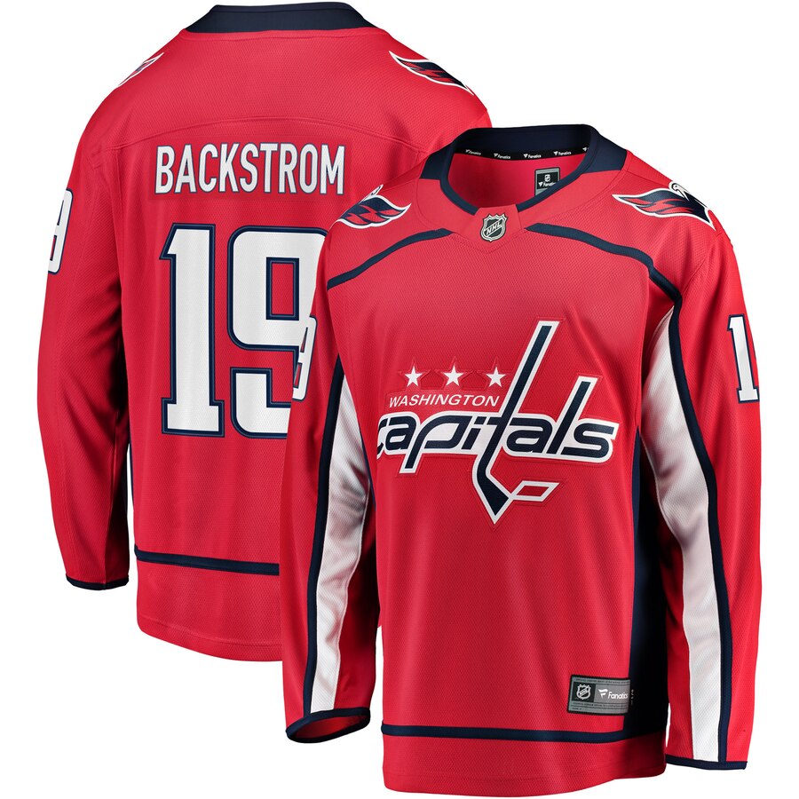 Nicklas Backstrom Washington Capitals Fanatics Branded Youth Breakaway Player Jersey Red