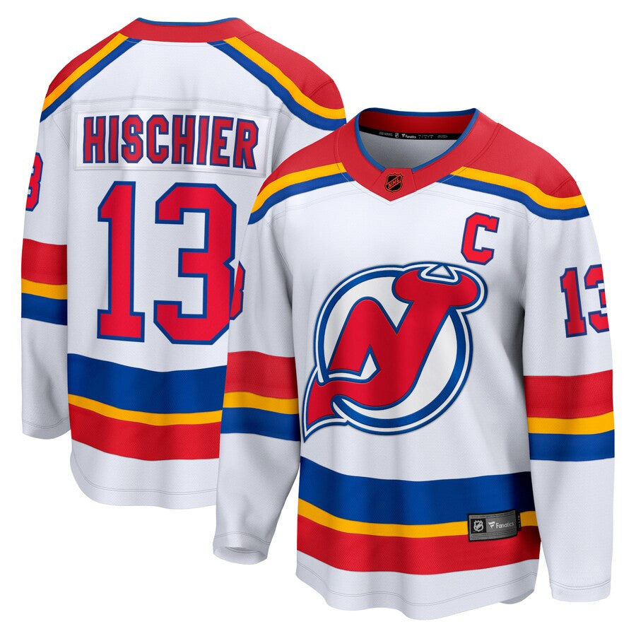 Nico Hischier New Jersey Devils Fanatics Branded Special Edition 20 Breakaway Player Jersey White