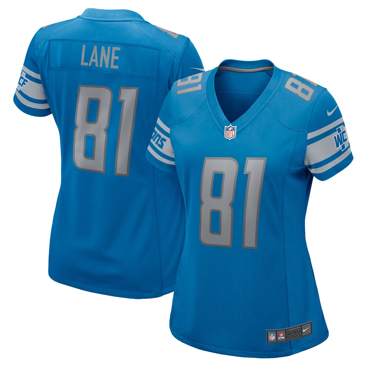 Night Train Lane Detroit Lions Nike Womens Game Retired Player Jersey Blue