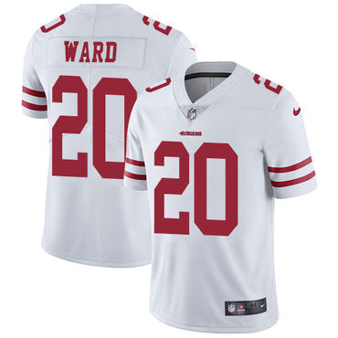 Nike 49ers 20 Jimmie Ward White Mens Stitched Nfl Vapor Untouchable Limited Jersey