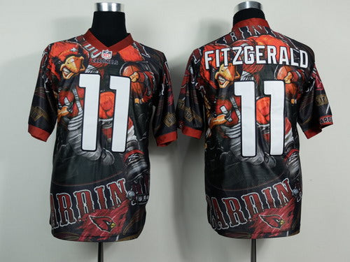 Nike Arizona Cardinals 11 Larry Fitzgerald 2014 Fanatic Fashion Elite Jersey