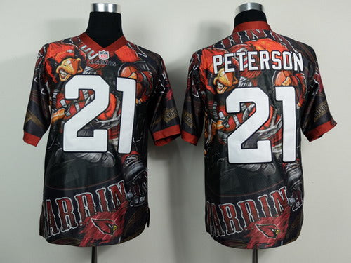 Nike Arizona Cardinals 21 Patrick Peterson 2014 Fanatic Fashion Elite Jersey