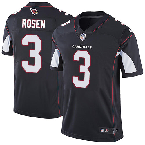 Nike Arizona Cardinals 3 Josh Rosen Black Alternate Mens Stitched Nfl Vapor Untouchable Limited Jersey