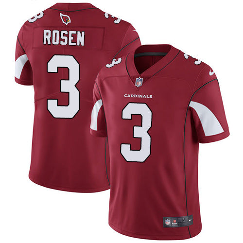Nike Arizona Cardinals 3 Josh Rosen Red Team Color Mens Stitched Nfl Vapor Untouchable Limited Jersey