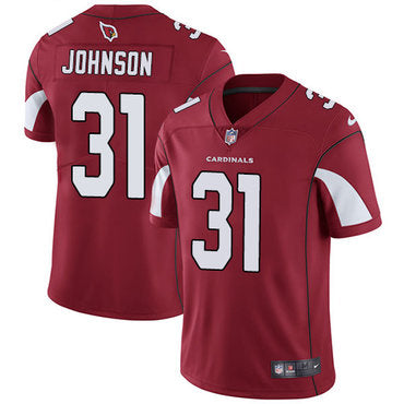 Nike Arizona Cardinals 31 David Johnson Red Team Color Mens Stitched Nfl Vapor Untouchable Limited Jersey