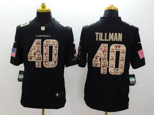 Nike Arizona Cardinals 40 Pat Tillman Salute To Service Black Limited Jersey