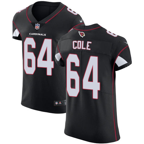 Nike Arizona Cardinals 64 Mason Cole Black Alternate Mens Stitched Nfl Vapor Untouchable Elite Jersey
