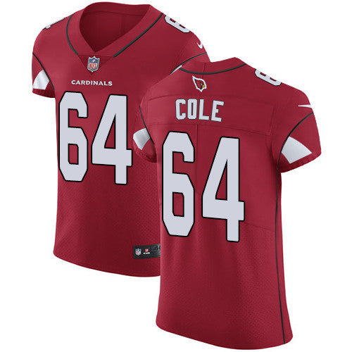 Nike Arizona Cardinals 64 Mason Cole Red Team Color Mens Stitched Nfl Vapor Untouchable Elite Jersey