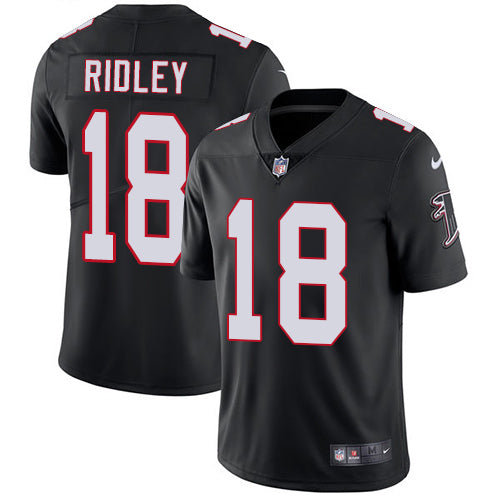 Nike Atlanta Falcons 18 Calvin Ridley Black Alternate Mens Stitched Nfl Vapor Untouchable Limited Jersey
