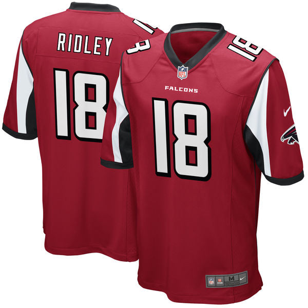 Nike Atlanta Falcons 18 Calvin Ridley Red 2018 Nfl Draft Pick Elite Jersey