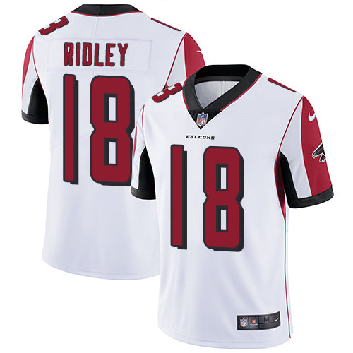 Nike Atlanta Falcons 18 Calvin Ridley White Mens Stitched Nfl Vapor Untouchable Limited Jersey