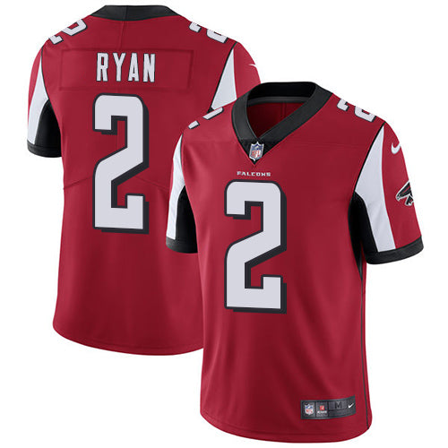 Nike Atlanta Falcons 2 Matt Ryan Red Team Color Mens Stitched Nfl Vapor Untouchable Limited Jersey