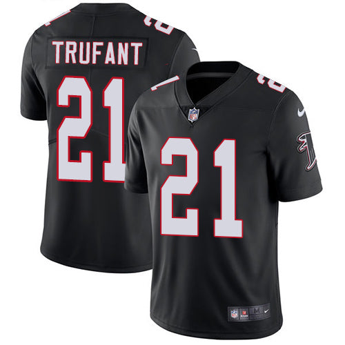 Nike Atlanta Falcons 21 Desmond Trufant Black Alternate Mens Stitched Nfl Vapor Untouchable Limited Jersey
