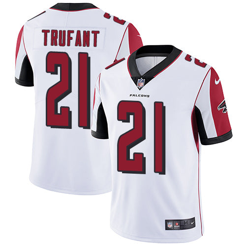 Nike Atlanta Falcons 21 Desmond Trufant White Mens Stitched Nfl Vapor Untouchable Limited Jersey