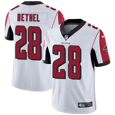 Nike Atlanta Falcons 28 Justin Bethel White Mens Stitched Nfl Vapor Untouchable Limited Jersey