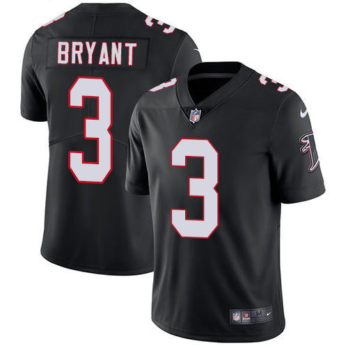 Nike Atlanta Falcons 3 Matt Bryant Black Alternate Mens Stitched Nfl Vapor Untouchable Limited Jersey