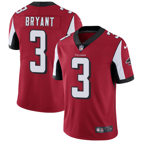 Nike Atlanta Falcons 3 Matt Bryant Red Team Color Mens Stitched Nfl Vapor Untouchable Limited Jersey
