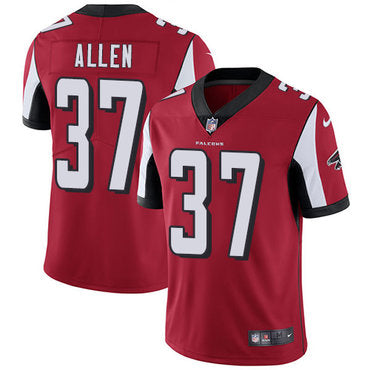 Nike Atlanta Falcons 37 Ricardo Allen Red Team Color Mens Stitched Nfl Vapor Untouchable Limited Jersey