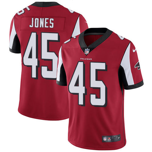 Nike Atlanta Falcons 45 Deion Jones Red Team Color Mens Stitched Nfl Vapor Untouchable Limited Jersey