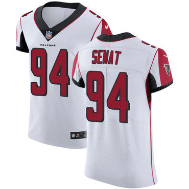 Nike Atlanta Falcons 94 Deadrin Senat White Mens Stitched Nfl Vapor Untouchable Elite Jersey