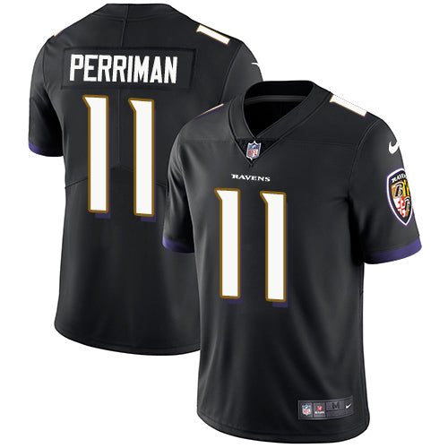 Nike Baltimore Ravens 11 Breshad Perriman Black Alternate Mens Stitched Nfl Vapor Untouchable Limited Jersey