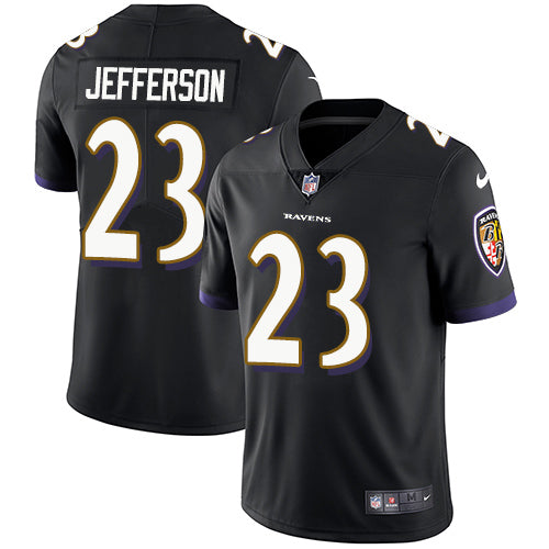 Nike Baltimore Ravens 23 Tony Jefferson Black Alternate Mens Stitched Nfl Vapor Untouchable Limited Jersey