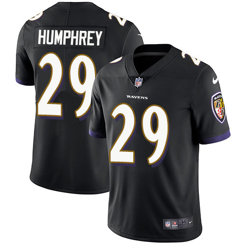 Nike Baltimore Ravens 29 Marlon Humphrey Black Alternate Mens Stitched Nfl Vapor Untouchable Limited Jersey