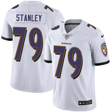 Nike Baltimore Ravens 79 Ronnie Stanley White Mens Stitched Nfl Vapor Untouchable Limited Jersey