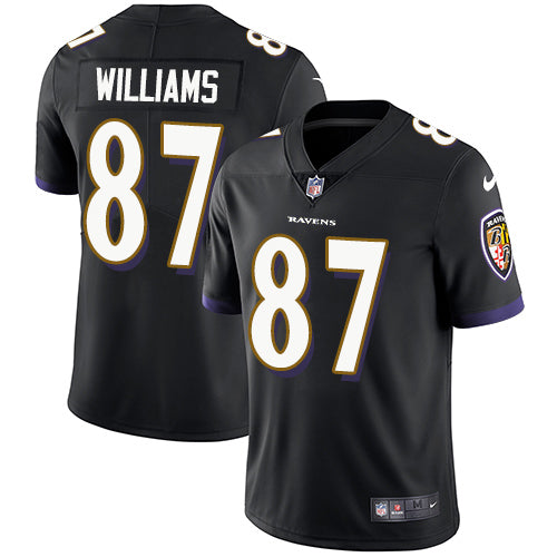 Nike Baltimore Ravens 87 Maxx Williams Black Alternate Mens Stitched Nfl Vapor Untouchable Limited Jersey