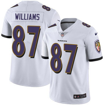 Nike Baltimore Ravens 87 Maxx Williams White Mens Stitched Nfl Vapor Untouchable Limited Jersey