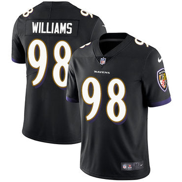 Nike Baltimore Ravens 98 Brandon Williams Black Alternate Mens Stitched Nfl Vapor Untouchable Limited Jersey