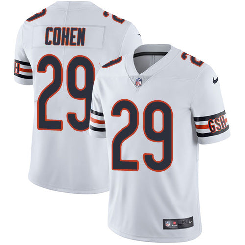 Nike Bears 29 Tarik Cohen White Mens Stitched Nfl Vapor Untouchable Limited Jersey