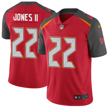 Nike Buccaneers 22 Ronald Jones Ii Red Team Color Mens Stitched Nfl Vapor Untouchable Limited Jersey