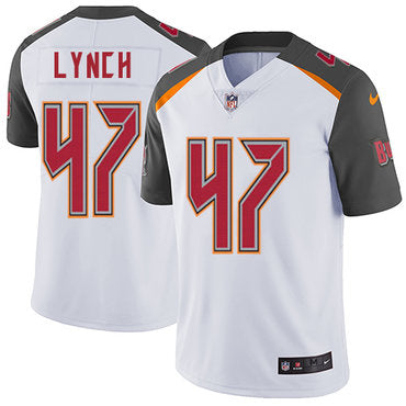 Nike Buccaneers 47 John Lynch White Mens Stitched Nfl Vapor Untouchable Limited Jersey